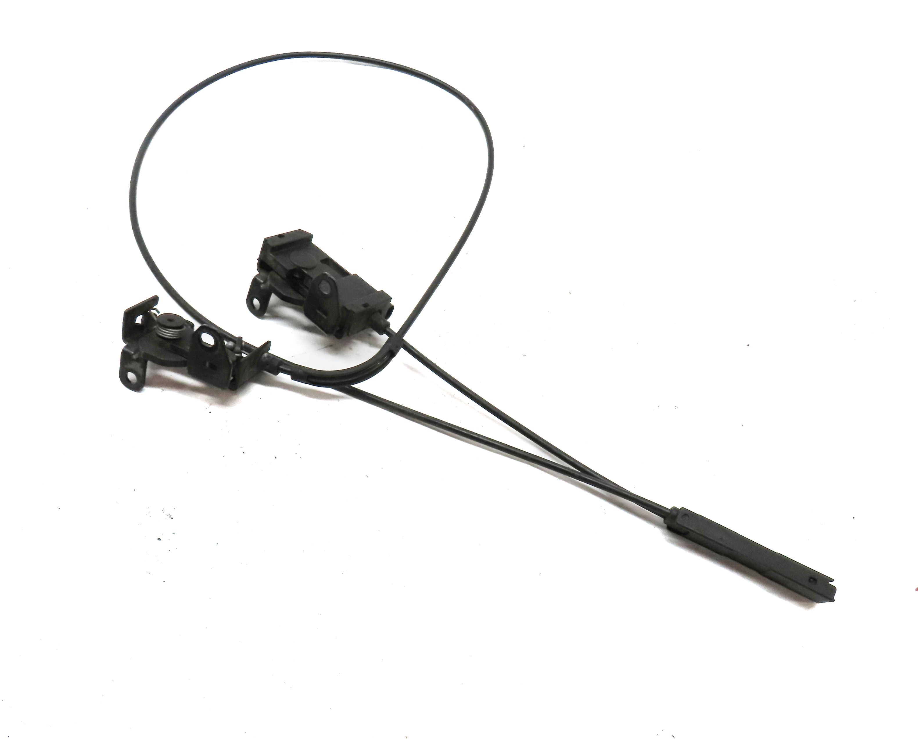 2011 MERCEDES GLK350 (X204) HOOD LEFT & RIGHT LOCK LATCH ACTUATOR w/ CABLE — exact item pictured